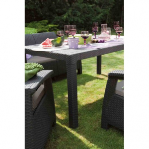 Set mobilier de gradina, grafit, Keter Corfu Fiesta [7]