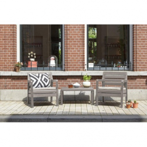 Set mobilier de gradina, cappucino, Keter Delano [3]
