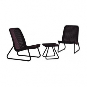 Set mobilier de gradina, maro, Keter Rio Patio [3]