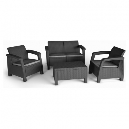 Set mobilier de gradina, grafit, Keter Bahamas [6]