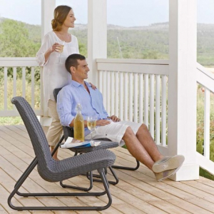 Set mobilier de gradina, gri, Keter Rio Patio [3]