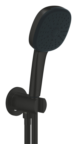 Set para de dus Grohe Tempesta Cube 110 II 9, 5 l, cot iesire cu suport, furtun de dus, 3 jeturi, negru [2]