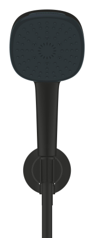 Set para de dus Grohe Tempesta Cube 110 II 9, 5 l, cot iesire cu suport, furtun de dus, 3 jeturi, negru [3]