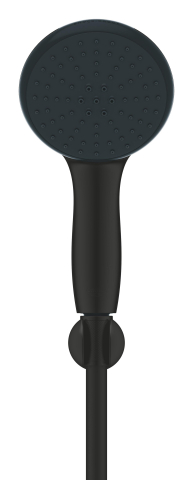 Set para de dus Grohe Vitalio 110, universala, 2 jeturi, furtun 1.75m, suport para dus, negru [3]