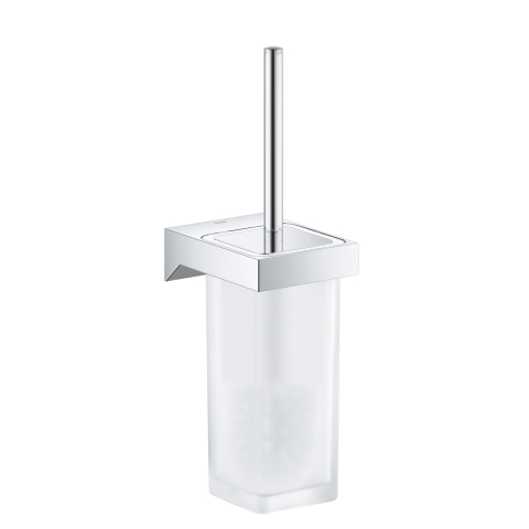 Obiecte sanitare - Set perie WC Grohe perie inclusa Grohe Selection Cube montare pe perete, crom