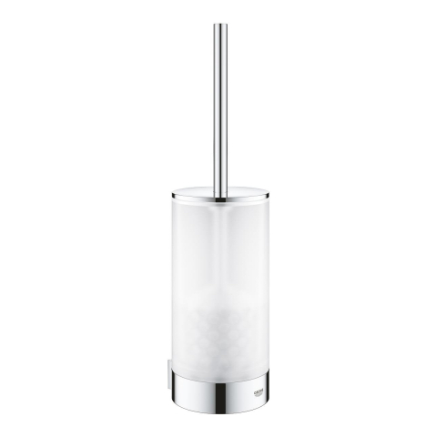 Obiecte sanitare - Set perie WC Grohe Selection montare pe perete, fixare ascunsa, crom