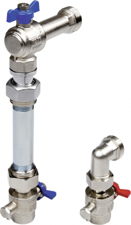 Accesorii incalzire in pardoseala - Set de instalare calorimetru TECEfloor 110/130 FE 3/4" x FI 1", conexiune senzor M10 x1