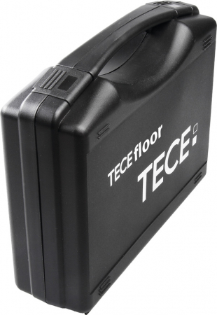 Echipamente de incalzire si producere ACM - Cutie scule TECEfloor 16 model TECElogo-Push, set scule complet, dimensiuni 16, inclusiv foarfece, pentru tevi MDXc-5S si tevi compozite ISO