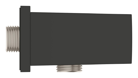 Set sistem de dus Grohe Precision Cube, incastrat, termostat, diverter, dus patrat, 1 jet, corp instalare inclus, negru [8]