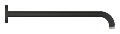 Set sistem de dus Grohe Precision Cube, incastrat, termostat, diverter, dus rotund, 1 jet, corp instalare inclus, negru [6]