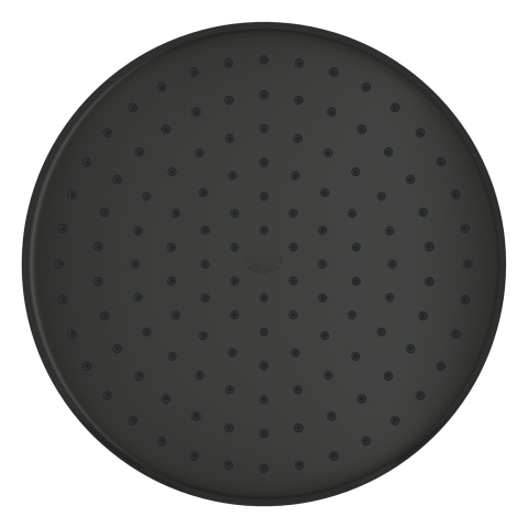 Set sistem de dus Grohe Precision Cube, incastrat, termostat, diverter, dus rotund, 1 jet, corp instalare inclus, negru [5]