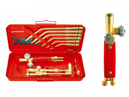 Dispozitive pentru tevi - RE 17 Trusa universala pentru sudarea oxiacetilenica Rothenberger, cod 35480