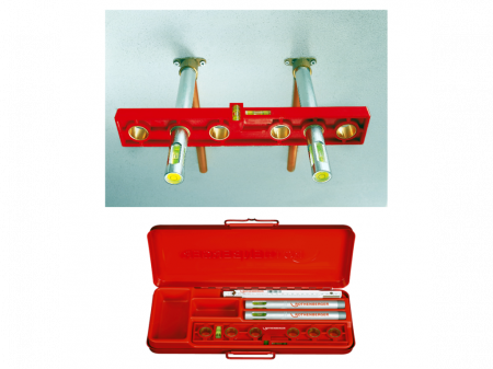 Unelte si scule de mana - Nivela montat baterii Rocheck Set Rothenberger, cod 70667