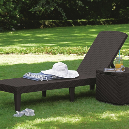 Sezlong maro, fara perne, Keter Jaipur [2]