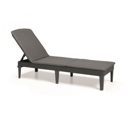 Mobilier de gradina - Sezlong grafit, Keter Jaipur