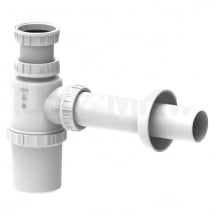 Obiecte sanitare - SIFON ALB PP TIP BUTELIE CHIUVETA BUCATARIE D.32-11/4 - VALROM GAMA EasyKIT
