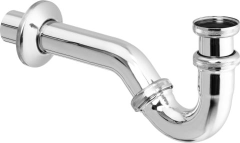 Sifoane de scurgere - Sifon din tevi Viega pentru bideu, din alama cromata, 1 1/4" x 32 L=280 mm, fara ventil