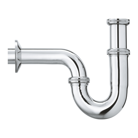 Sifon estetic, evacuare Grohe p-trap 1 1/4, cromata [1]