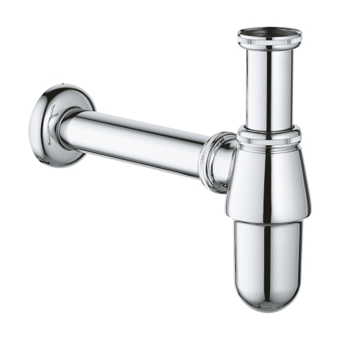 Obiecte sanitare - Sifon lavoar Grohe waste trap 1 1/4, conexiune verticala, crom