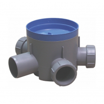 Obiecte sanitare - SIFON PARDOSEALA 4 INTRATI D. 40, IESIRE D. 50 H=100 - VALROM GAMA EasyKIT