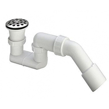Obiecte sanitare - Sifon Viega Varioplex cu sita pentru cadite de dus, grila de inox, 1 1/2" x 40/50