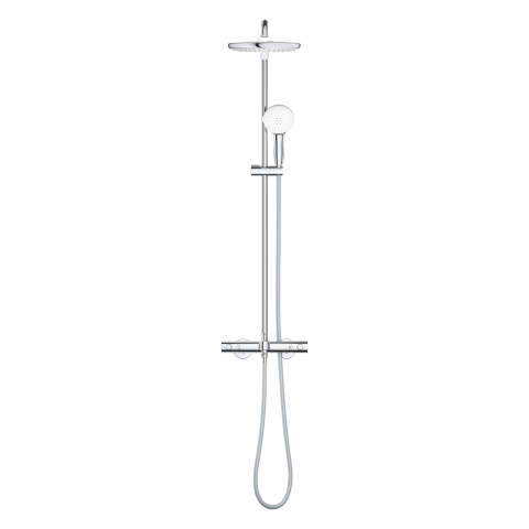 Sistem de cada Grohe Tempesta 250 aparent, para de dus, dus fix, crom [2]