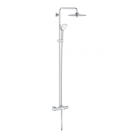 Baterii monocomanda - Sistem de dus cu termostat pentru cada montare perete Grohe Euphoria System 260