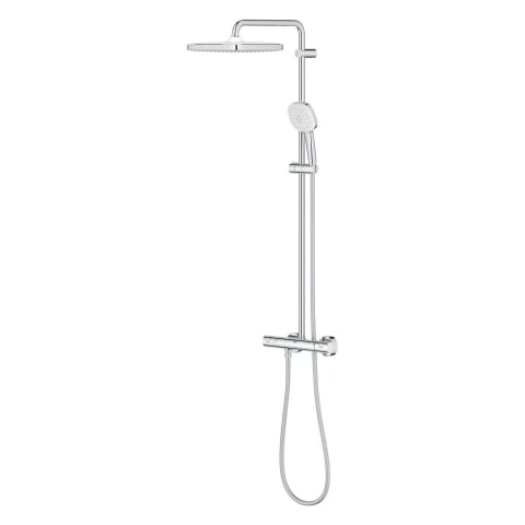 Sistem de dus cu termostat pentru montare pe perete Grohe Tempesta System 250 Cube crom [2]