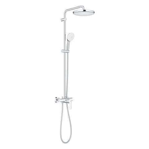 Sistem de dus Grohe Tempesta 250 aparent, cartus ceramic, ajustabil, crom [1]