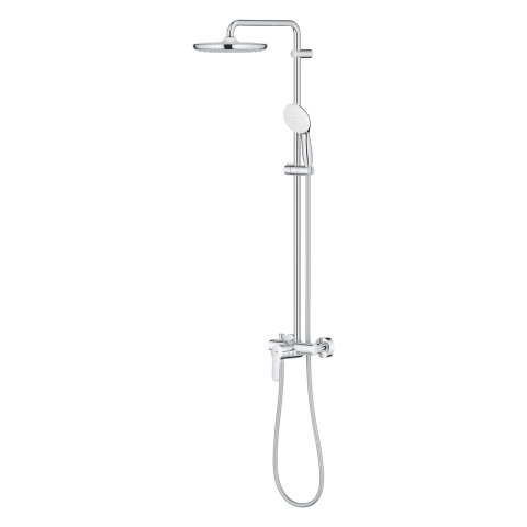 Sistem de dus Grohe Tempesta 250 aparent, cartus ceramic, ajustabil, crom [3]