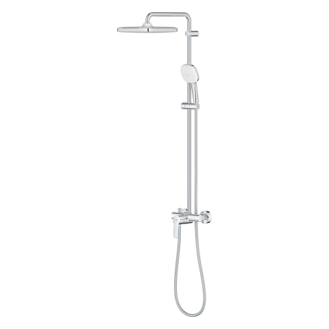 Sistem de dus Grohe Tempesta System Cube 250 bara ajustabila 390 mm, dus fix, para de dus, crom [3]