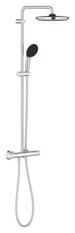 Sistem de dus Grohe Vitalio Start 250 termostat, diverter, sistem anti-calcar, crom [2]