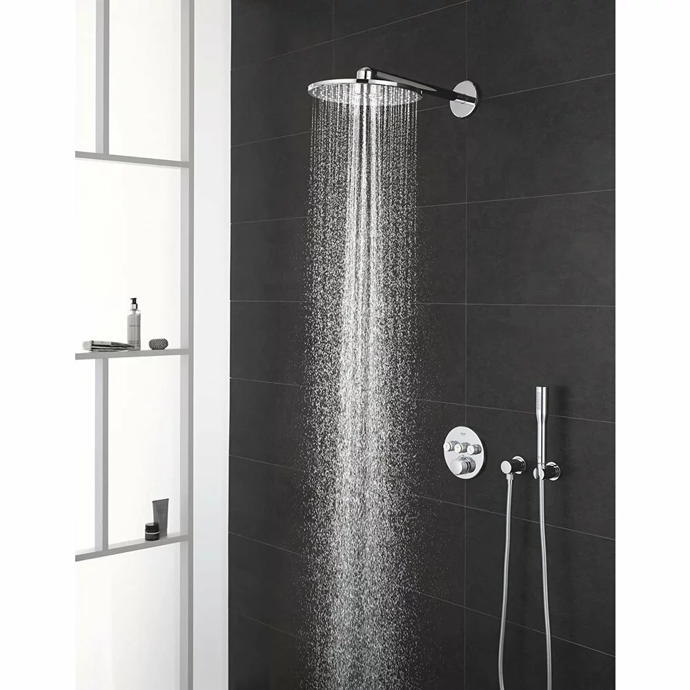 Sistem de dus cu termostat incastrat Grohe Grohtherm Smartcontrol Rainshower SmartActive 310 [1]