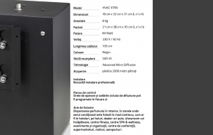 HVAC 1000 -Sistem profesional de aromatizare/parfumare spatii comerciale [2]