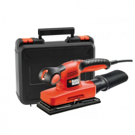Scule si echipamente pentru constructii - Slefuitor Black+Decker KA320EKA, Cu Vibratii, 240 W, Foaie 92 x 230 mm