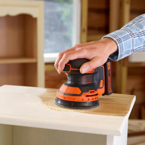Scule si dispozitive de lucru - Slefuitor Orbital Naked 18V Black+Decker BDCROS18N