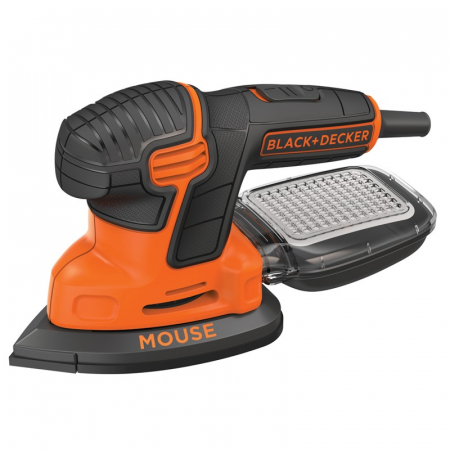 Scule si dispozitive de lucru - Slefuitor Black+Decker KA2500K Mouse 120W cutie si 9 accesorii