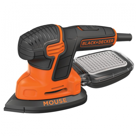 Scule si echipamente pentru constructii - Slefuitor Compact Black+Decker KA2000, 120 W, Mouse