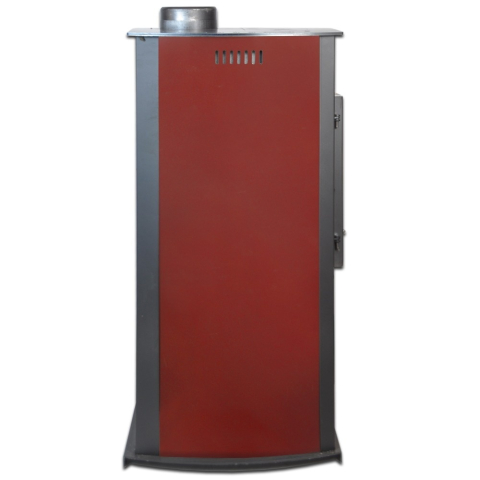 Soba pe lemn Termax Armonia bordo 8,45 kW cu camera de ardere din fonta [2]