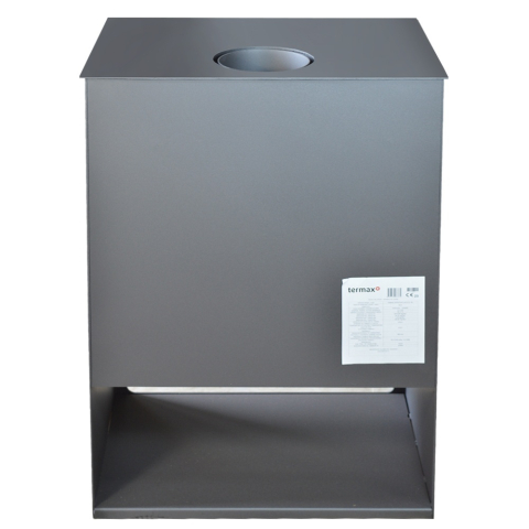 Soba lemne Termax Atria antracit cu compartiment lemne 12,2 kW [5]