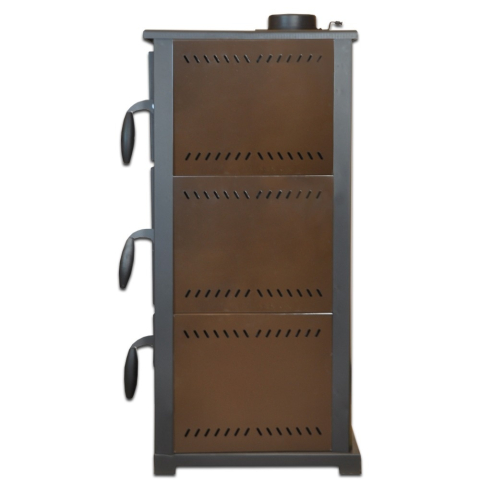 Soba pe lemne Termax Bucovina maro 12,2 kW cu cuptor integrat [2]