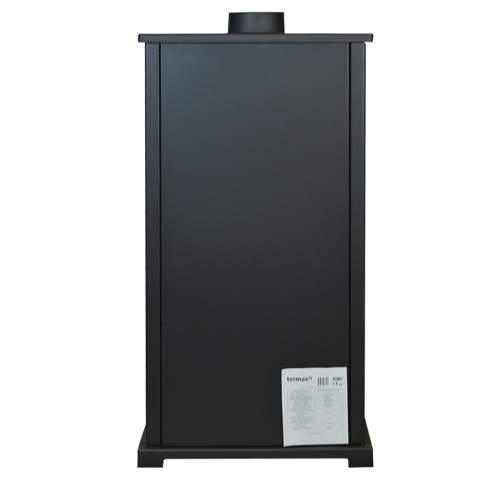Soba lemne fonta Termax Bunica cu panouri albe 8,45 kW [5]