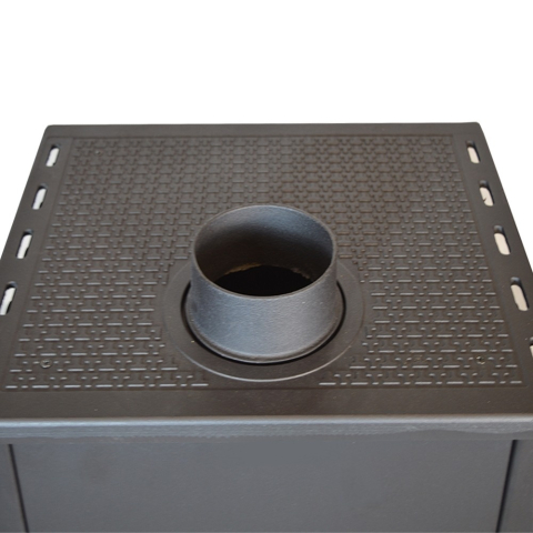 Soba din fonta pe lemne Termax Bunica bordo 8,45 kW [6]