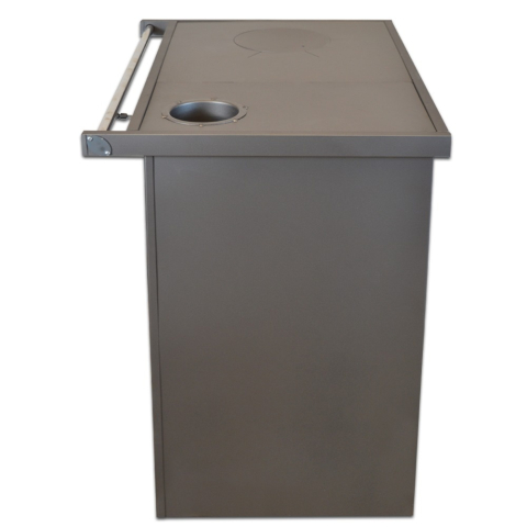 Soba pe lemne de bucatarie Termax Popular antracit 7,12 kW cu cuptor [3]