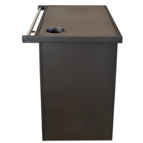 Soba de gatit pe lemn Termax Popular neagra 7,12 kW cu cuptor si plita [4]