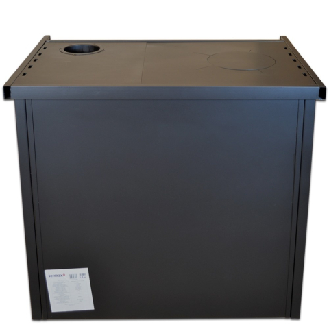 Soba de gatit pe lemn Termax Popular neagra 7,12 kW cu cuptor si plita [3]