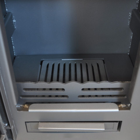 Soba lemne pe picior metalic Termax Vesta antracit 9,47 kW [5]