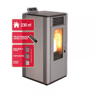 Seminee pe peleti/lemn - Soba pe peleti, 10.1 kW, TermoLife Lisabona 12