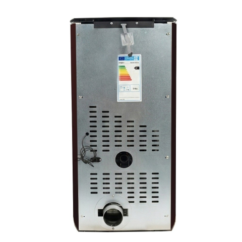 Soba pe peleti KOPH PD 10 kW, cu aer cald, buncar peleti 12 kg, 60 mp, Negru [3]