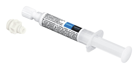 Solutie adeziva Grohe QuickGlue A1 2.5 ml, pentru accesorii de baie, lipire pe gresie, marmura, piatra, sticla, beton, lemn, pastic si metal, intarire in 24 ore [2]